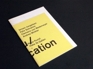 Publication Umbau/Modification, 2007     